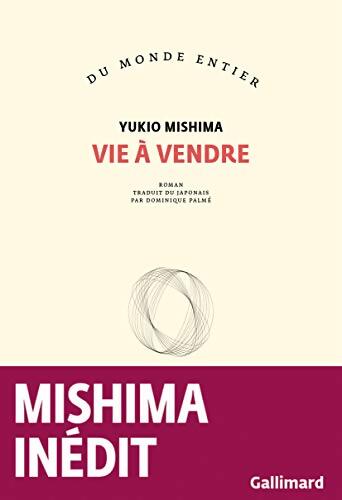 Vie à vendre - Yukio Mishima - Livre