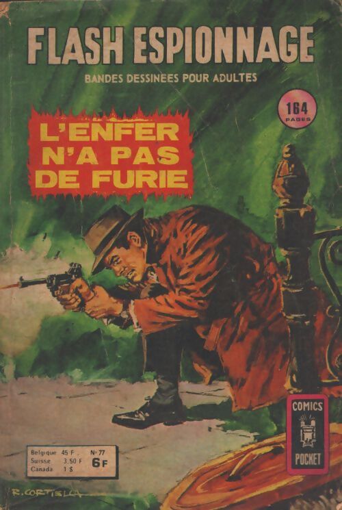 Flash espionnage n°77 : L'enfer n'a pas de furie - Collectif - Livre