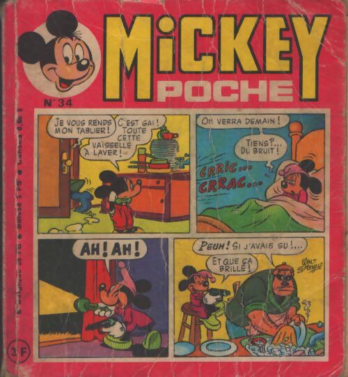 Mickey poche n°34 - Collectif - Livre