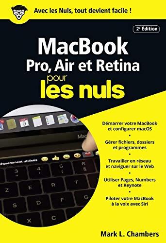 MacBook Pro Air et Retina pour les Nuls poche 2e édition - Mark L. Chambers - Livre