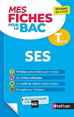 Mes Fiches pour le BAC Sciences économiques et Socilaes Term - Fabienne Lepage - Livre