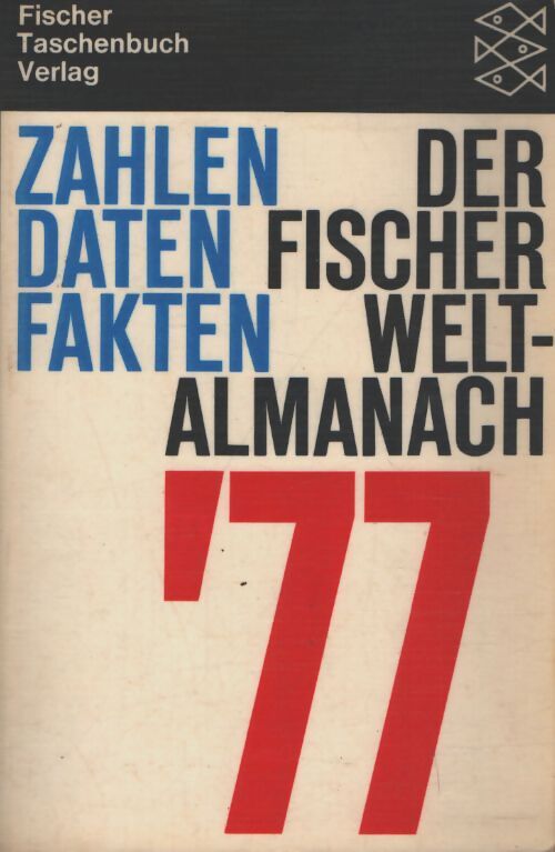 Der fischer weltalmanach 1977 - Collectif - Livre