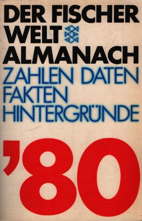 Der fisher welt almanach 80 - Collectif - Livre