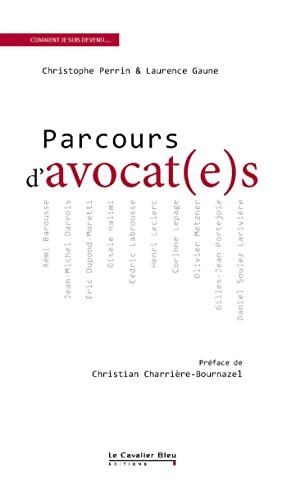 Parcours d'avocats - Christophe Perrin - Livre