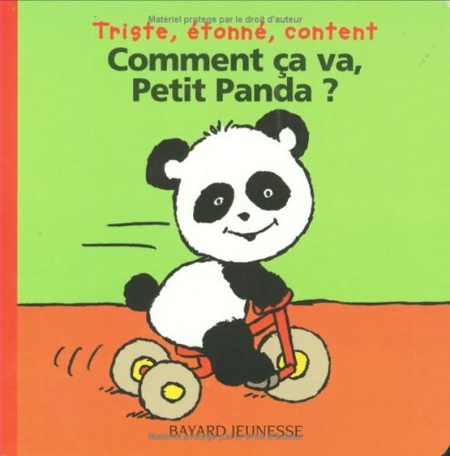 Comment ça va Petit Panda ? - Thierry Courtin - Livre