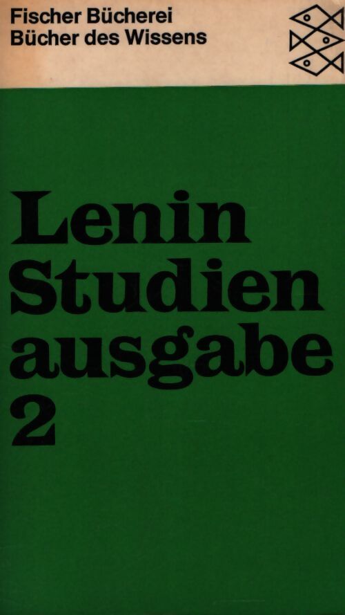 Lenin studien ausgabe 2 - Iring Fetscher - Livre