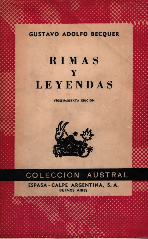 Rimas y leyendas  - Gustavo Adolfo Becquer - Livre