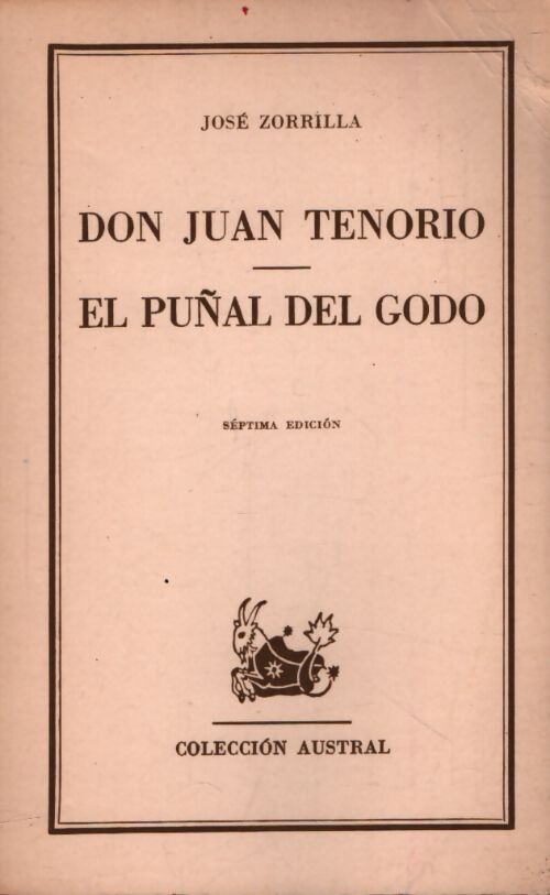 Don Juan Tenorio - Jose Zorrilla - Livre
