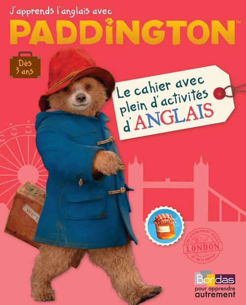 Paddington - Le cahier avec plein d'activités d'anglais - 96 pages de jeux variés - Dès 3 ans - Corinne Touati - Livre
