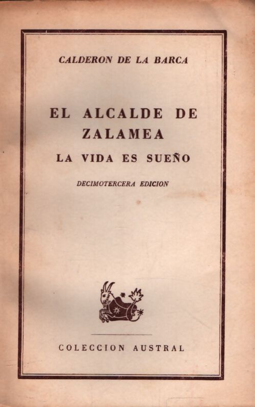 El alcade de Zalamea - Pedro Calderon de la Barca - Livre