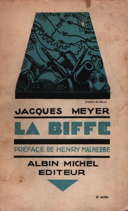 La biffe - Jacques Meyer - Livre
