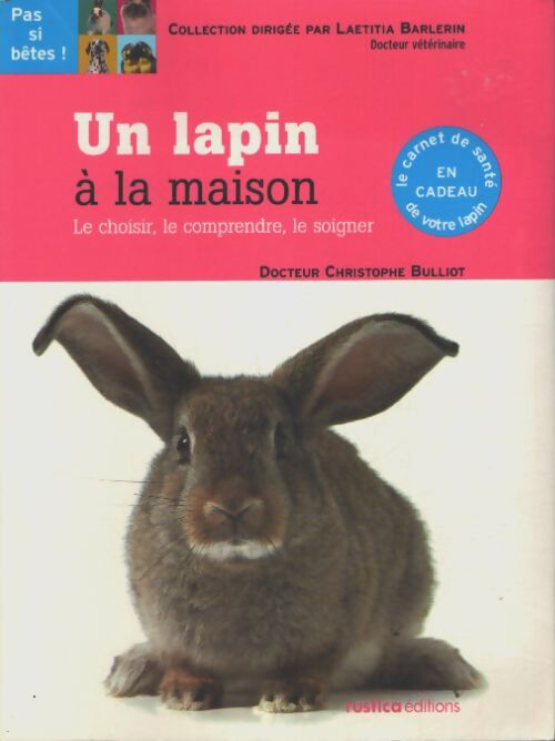 Un lapin a la maison - Christophe Bulliot - Livre