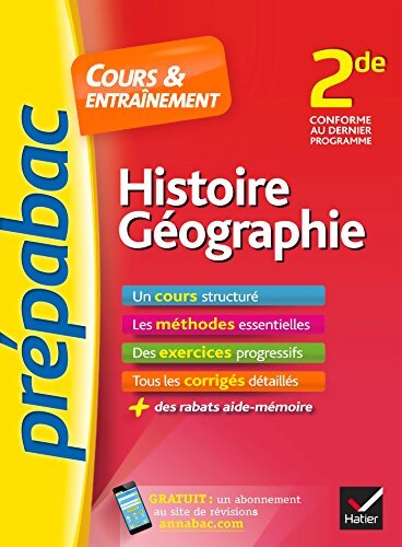 Histoire Géographie Seconde - Elisabeth Brisson - Livre