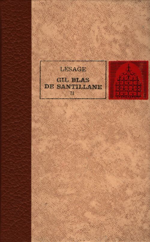 Gil Blas de Santillane Tome II - Alain René Lesage - Livre