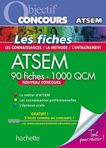 ATSEM : 90 fiches - 1 000 QCM - Christine Blanchard - Livre