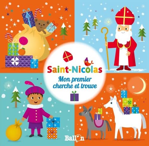 Mon premier cherche et trouve - Saint-Nicolas - Anonyme - Livre