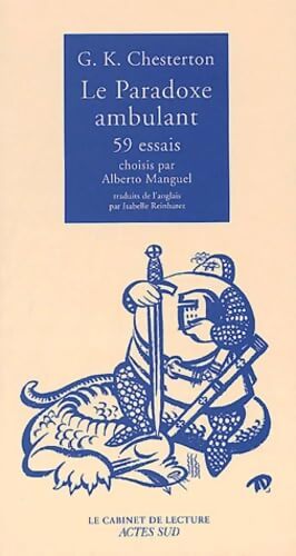 Le Paradoxe ambulant - Gilbert Keith Chesterton - Livre