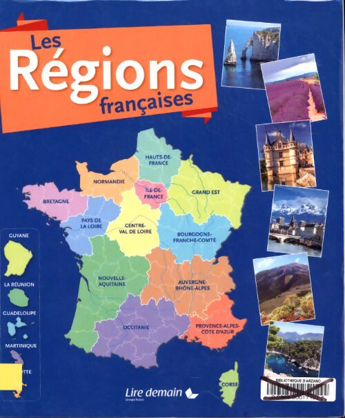 Les régions françaises - Sabine Elussée - Livre