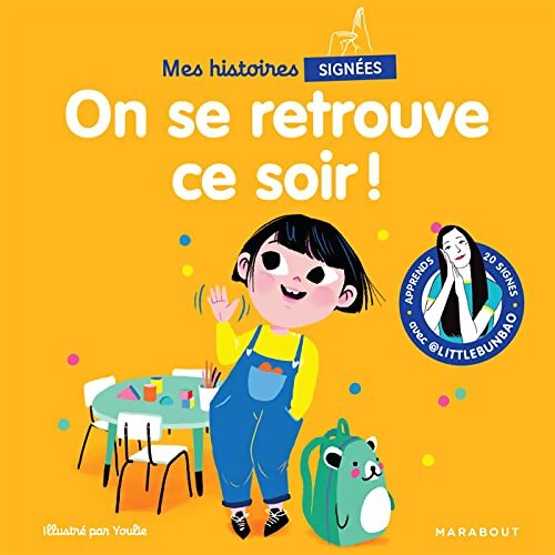 Mes histoires signées - on se retrouve ce soir - Marie Cao - Livre