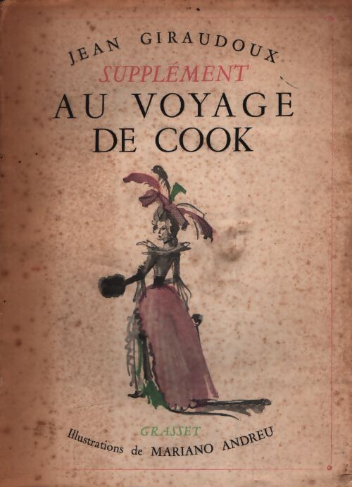 Supplément au voyage de Cook - Jean Giraudoux - Livre