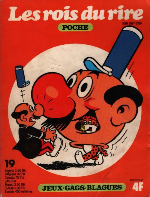 Les rois du rire poche n°19 - Collectif - Livre