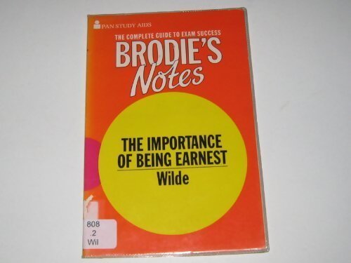 Brodie's Notes on Oscar Wilde's 'The Importance of Being Earnest' - Graham Handley - Livre