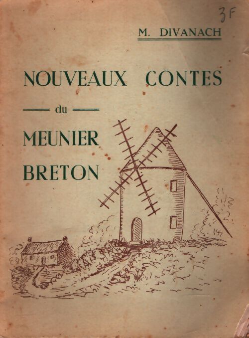 Nouveaux contes du meunier breton - Marcel Divanach - Livre
