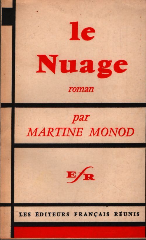 Le nuage - Martine Monod - Livre