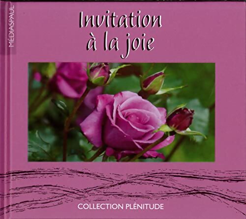 invitation a la joie - Mediaspaul - Livre