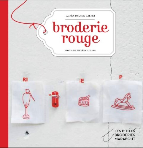 Broderie rouge - Sonia Lucano - Livre