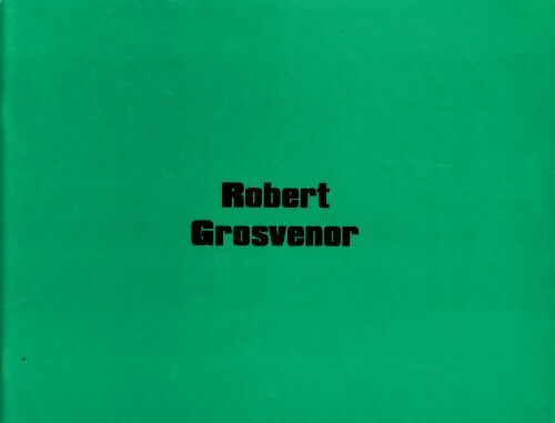 Robert Grosvenor - Robert Grosvenor - Livre