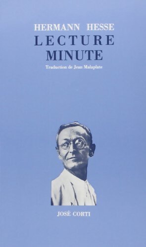 Lecture minute - Hermann Hesse - Livre