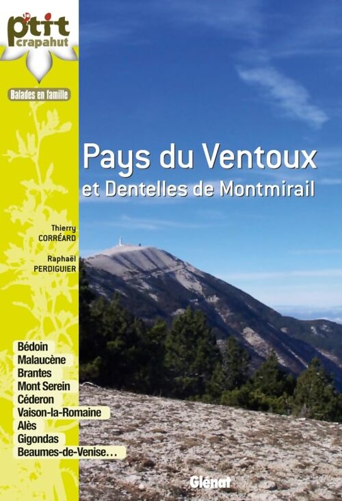 Pays du Ventoux et dentelles de Montmirail : 22 itinéraires - Thierry Correard - Livre