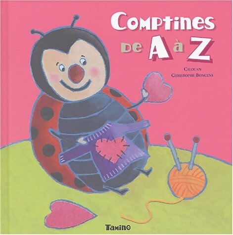 Comptines de A à Z - Calouan - Livre