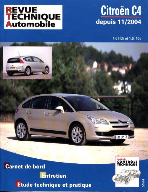 E. T. A. I - rCitroën C4 i phase 1 - 2004 à 2008 - Etai - Livre