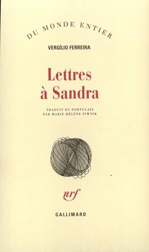 Lettres à Sandra - Vergilio Ferreira - Livre