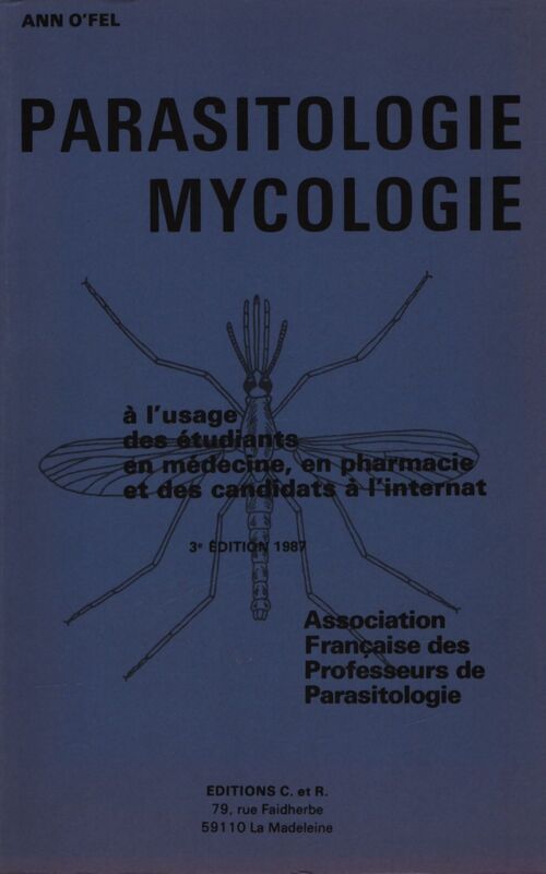 Parasitologie mycologie - Ann O'Fel - Livre