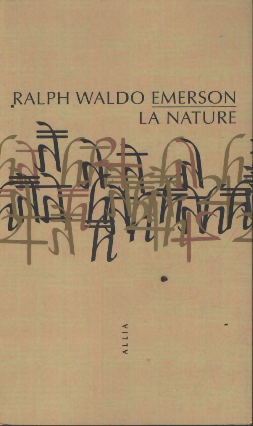 La nature - Ralph Waldo Emerson - Livre
