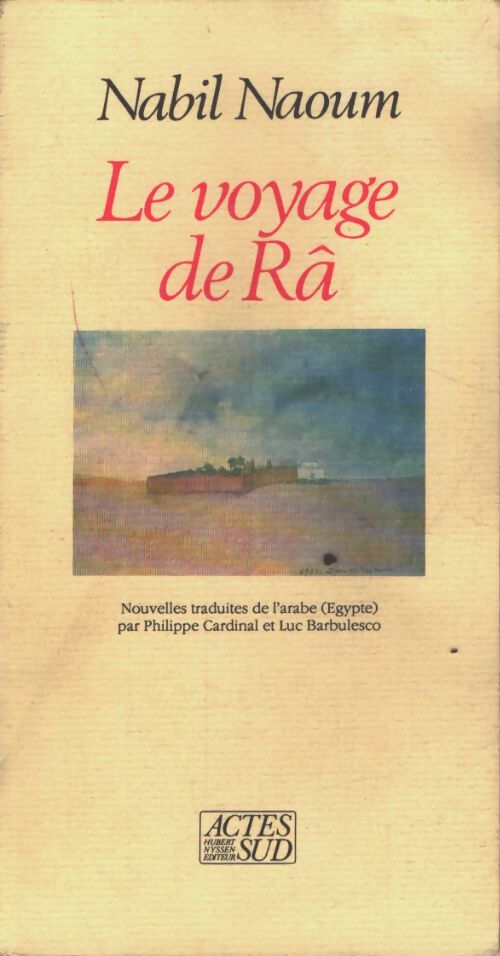 Le voyage de râ - Nabil Naoum - Livre