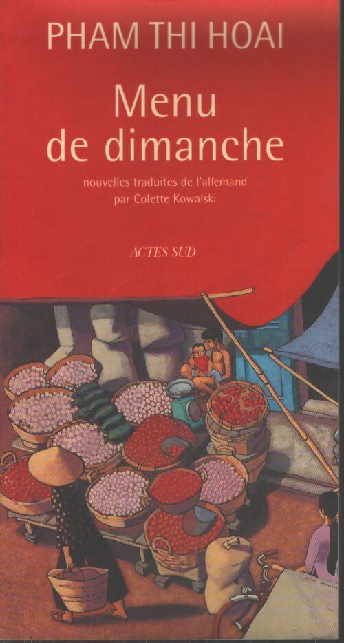 Menu de dimanche - Pham Thi Hoai - Livre