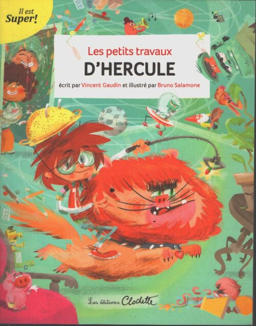 Les petits travaux d'hercule - Vincent Gaudin - Livre