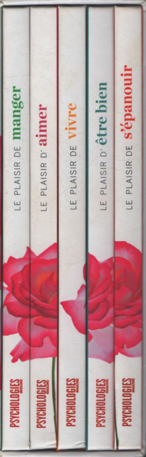 Le petit coffret des plaisirs : Vivre - manger - aimer - s'épanouir - être bien - Collectif - Livre
