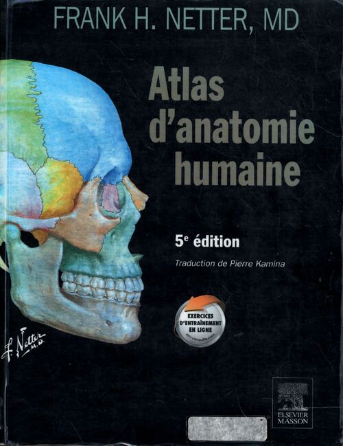 Atlas d'anatomie humaine - Collectif - Livre