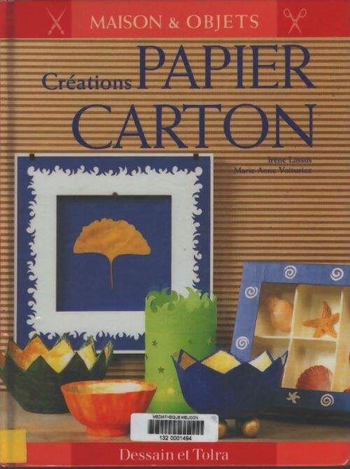 Papier carton : Créations - Marie-Anne Voituriez - Livre