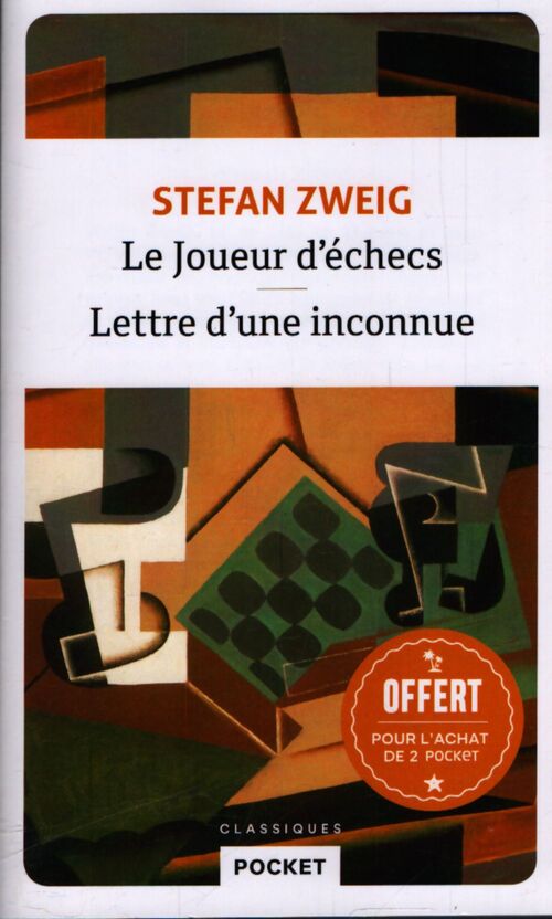 Lettre d'une inconnue / Le joueur d'échecs - Stefan Zweig - Livre