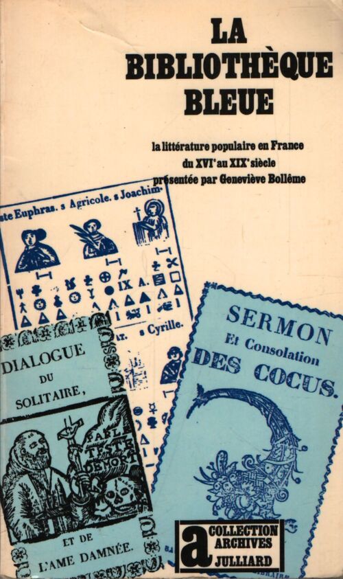 La bibliothèque bleue - Geneviève Bollème - Livre