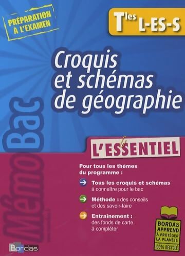 MEMOBAC ESSENTIEL CROQ GEO - FRED SURMA - Livre