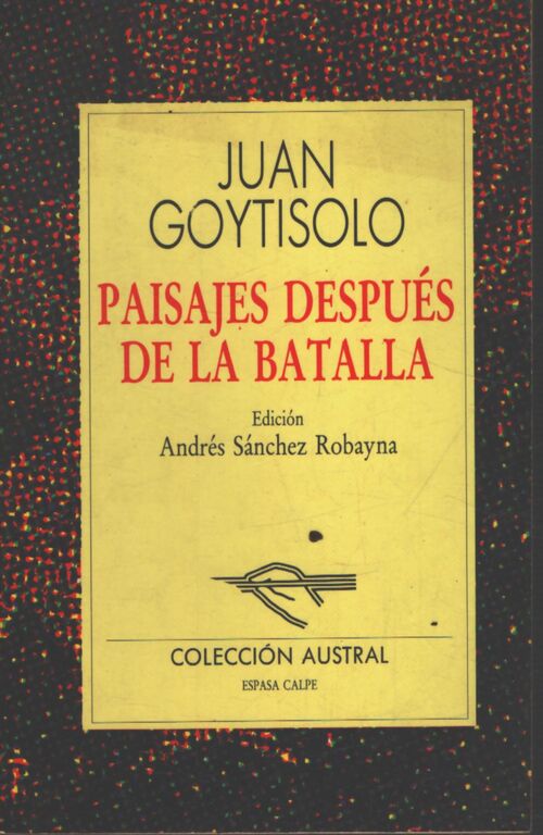 Paisajes despues de la batalla - Goytisolo - Livre