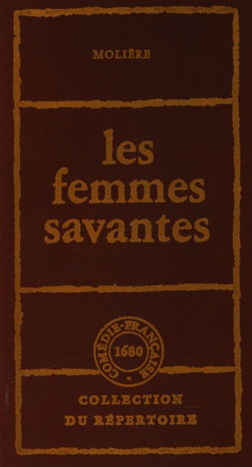 Les femmes savantes - Molière - Livre
