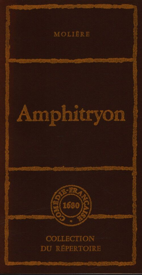 Amphitryon - Molière - Livre
